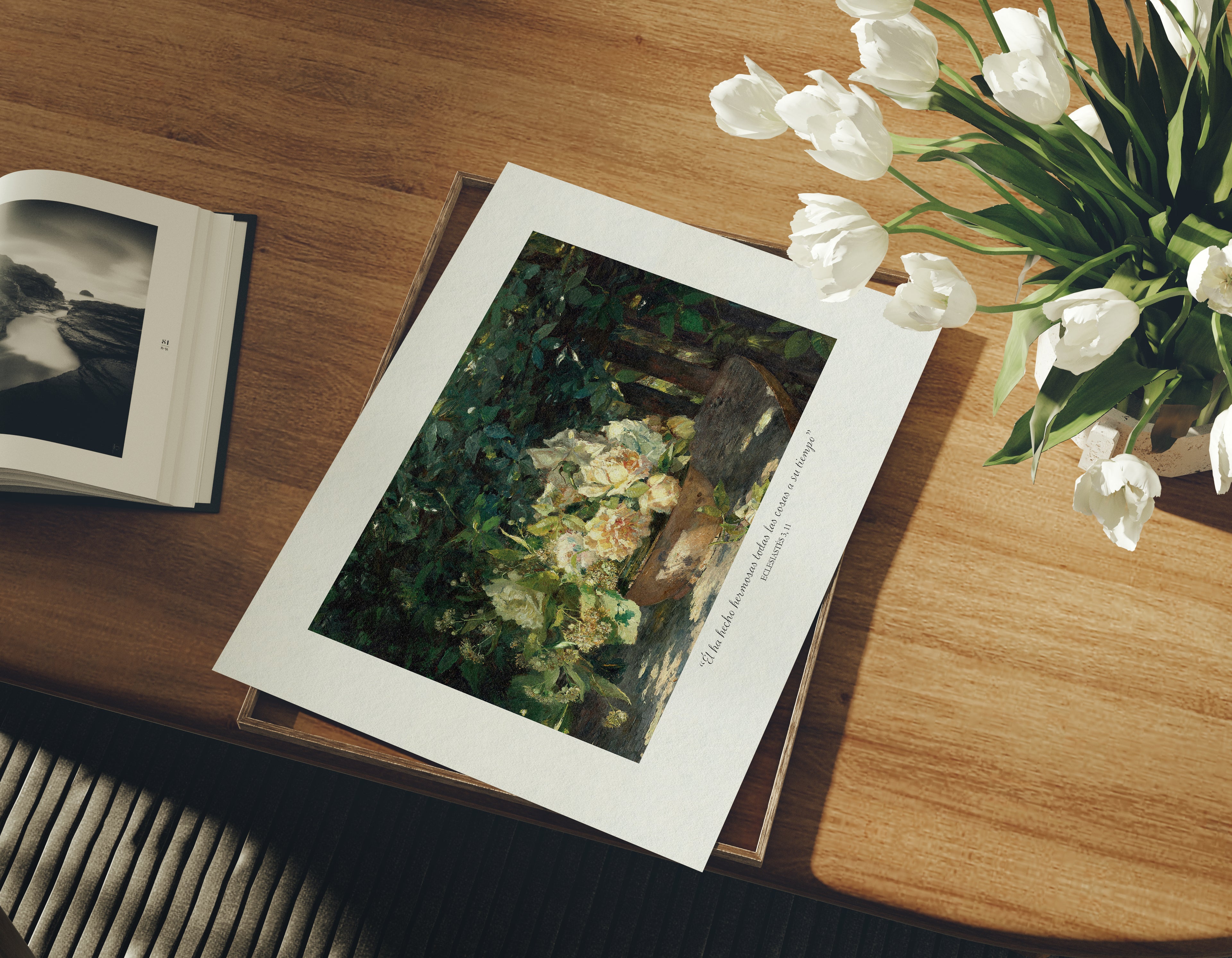 Lámina decorativa Eclesiastés 3, 11