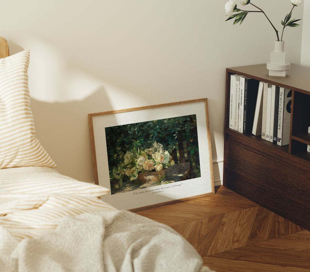 Lámina decorativa Eclesiastés 3, 11