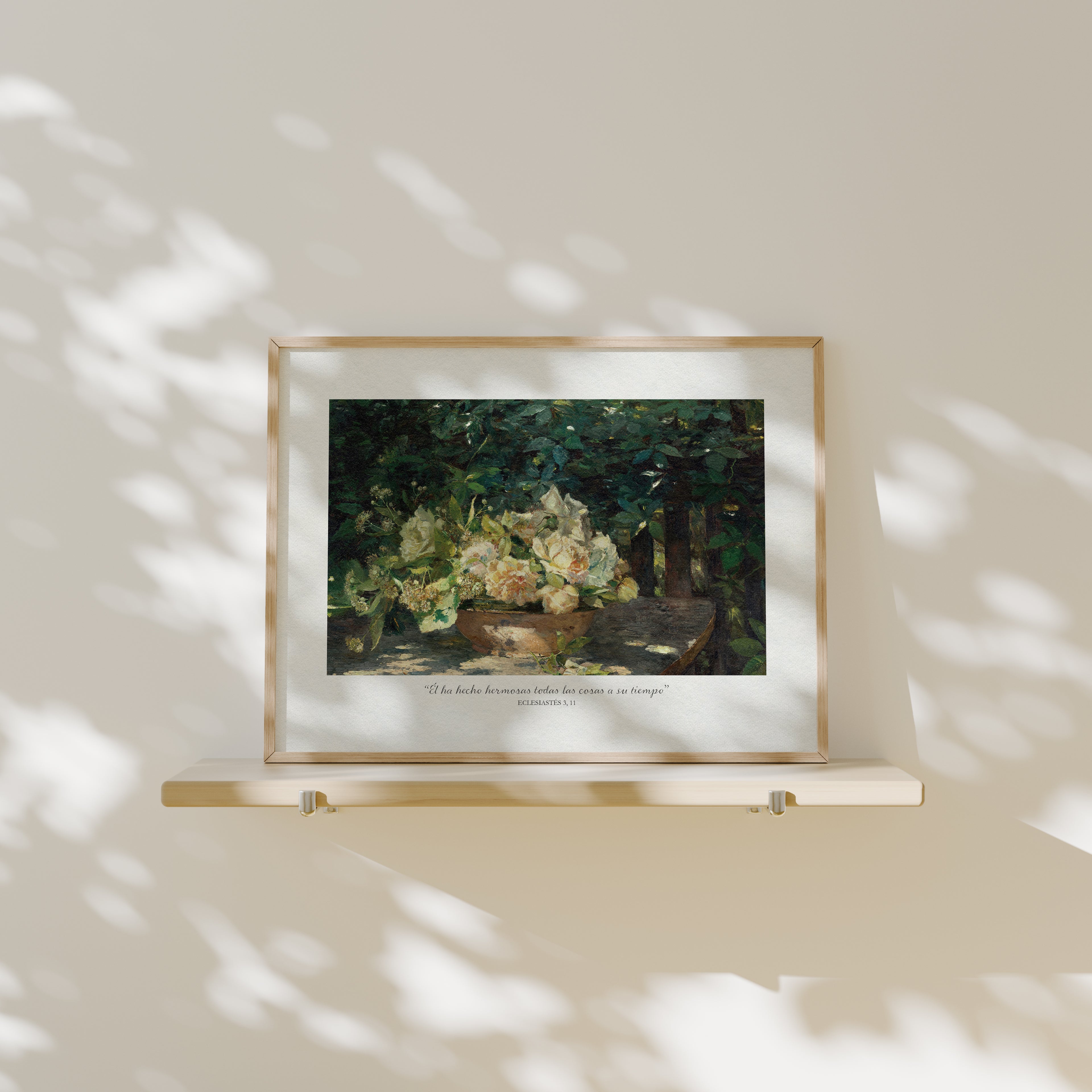 Lámina decorativa Eclesiastés 3, 11